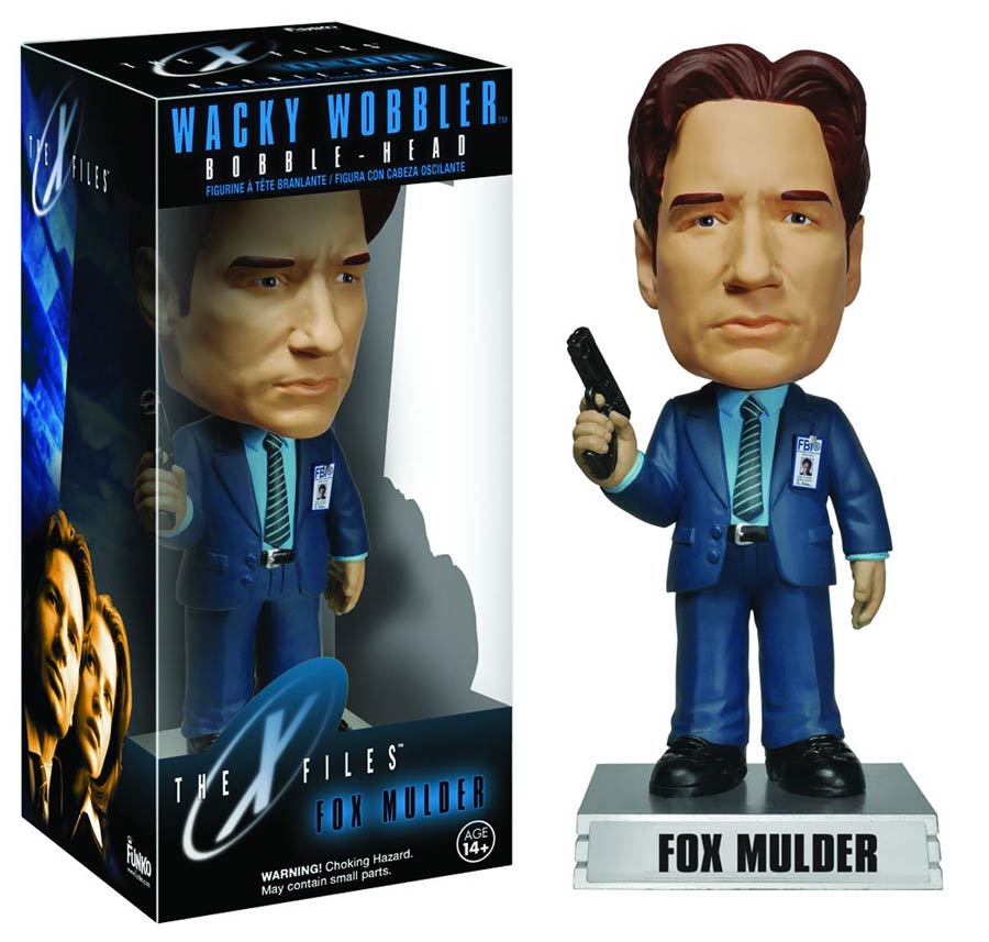 X-Files Fox Mulder Wacky Wobbler