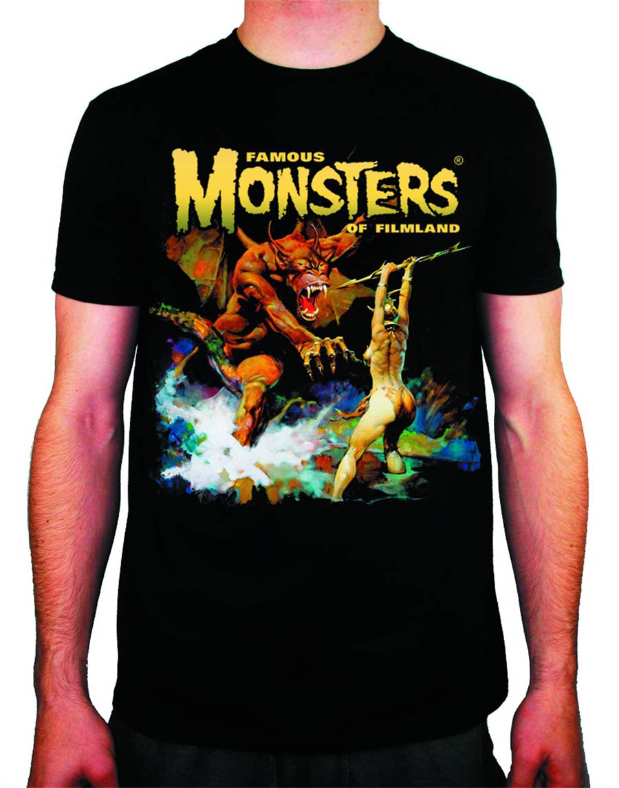 Famous Monsters Frazettas Beauty T-Shirt Large