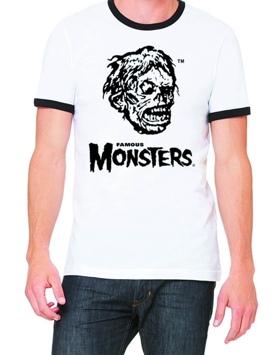 Famous Monsters Retro Shock T-Shirt Large