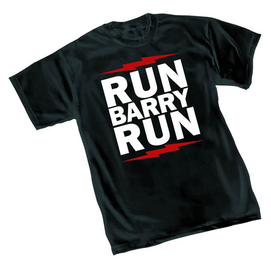 Flash Run Barry Run T-Shirt Large