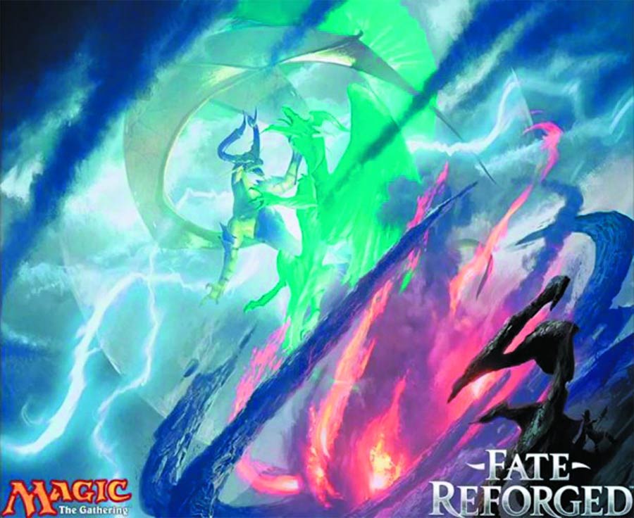 Magic The Gathering Fate Reforged Clash Deck Display