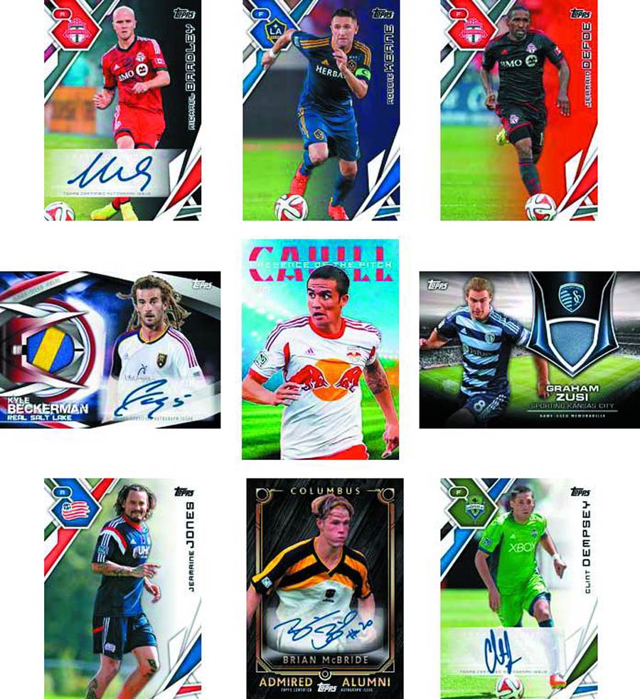 Topps 2015 MLS Trading Cards Box