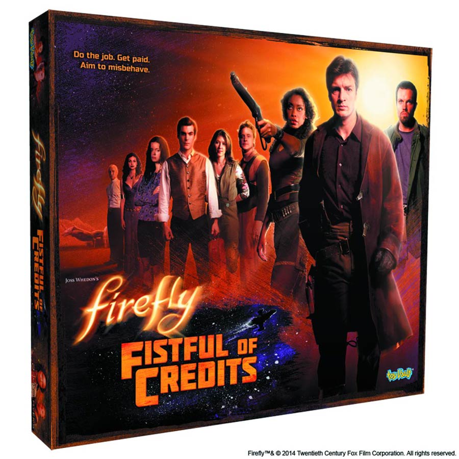 Firefly Fistful Of Credits Board Game