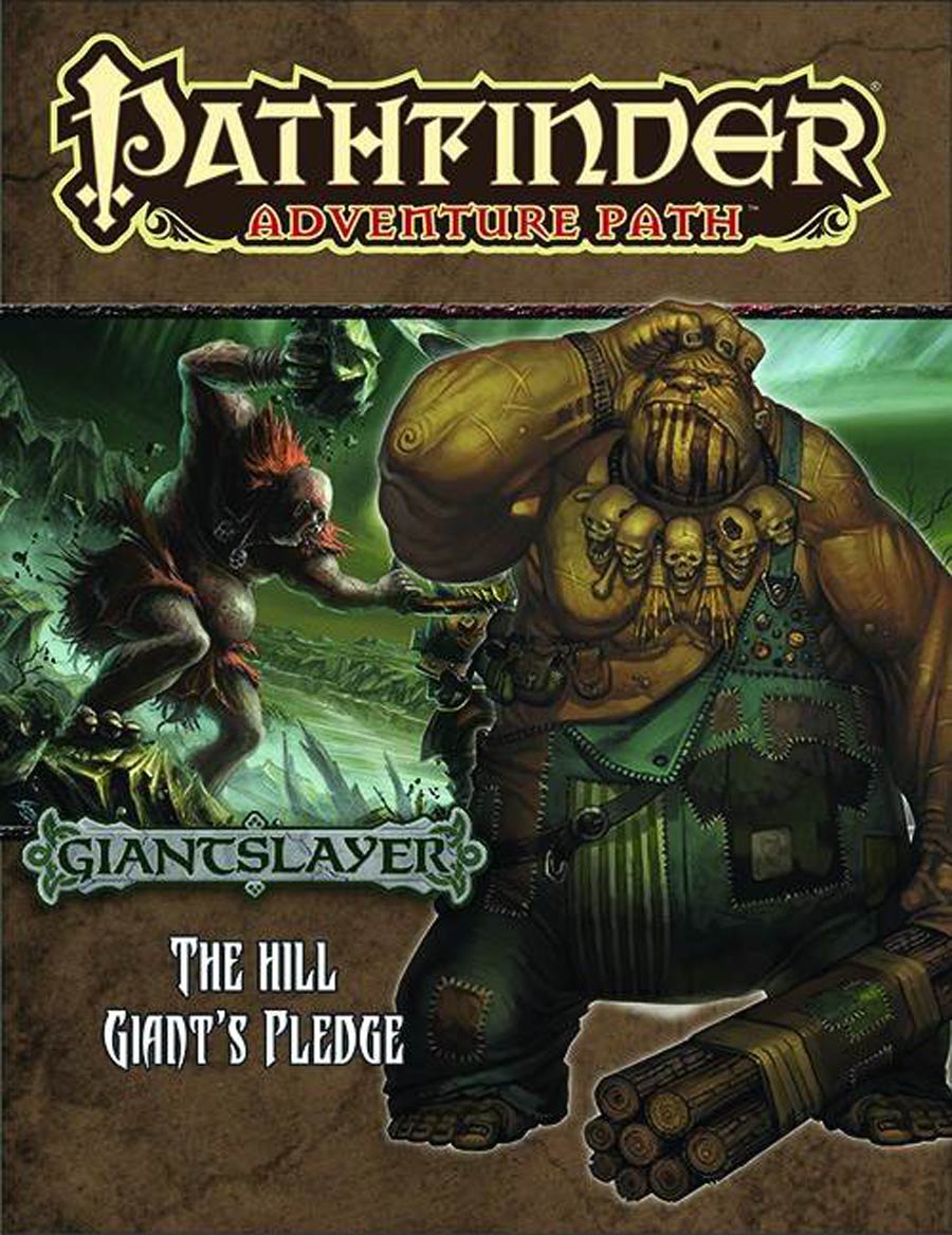 Pathfinder Adventure Path Giantslayer Part 2 Hill Giants Pledge TP