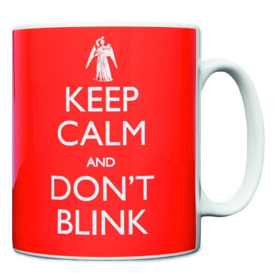 Doctor Who Keep Calm And Dont Blink Mug
