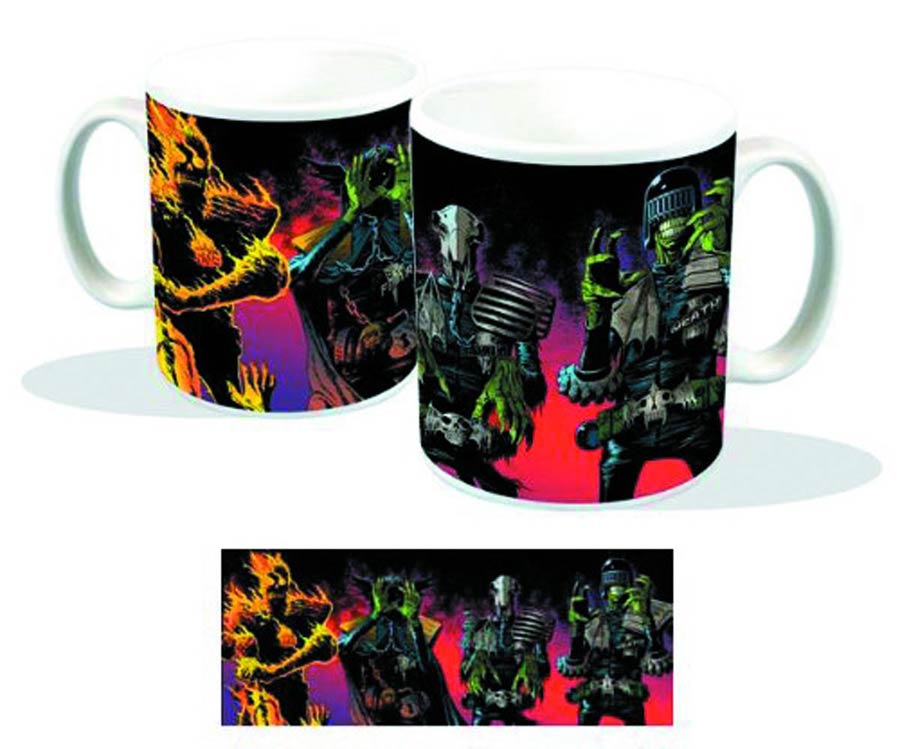 Judge Dredd Dark Judges Comic Art Mug