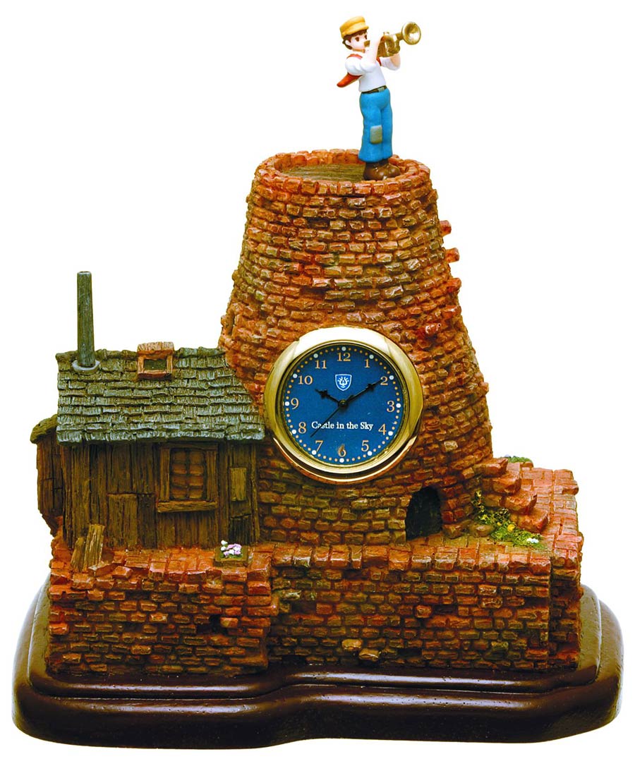 Castle In The Sky Pazus House Table Clock