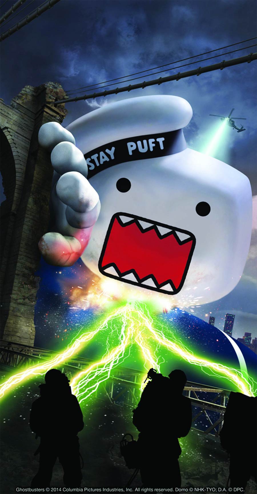 Ghostbusters x Domo Stay Puft Medium Talking Plush