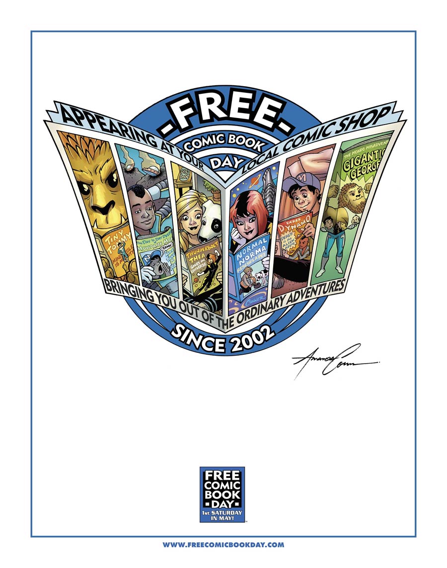 FCBD 2015 Commemorative Artist Amanda Conner Poster