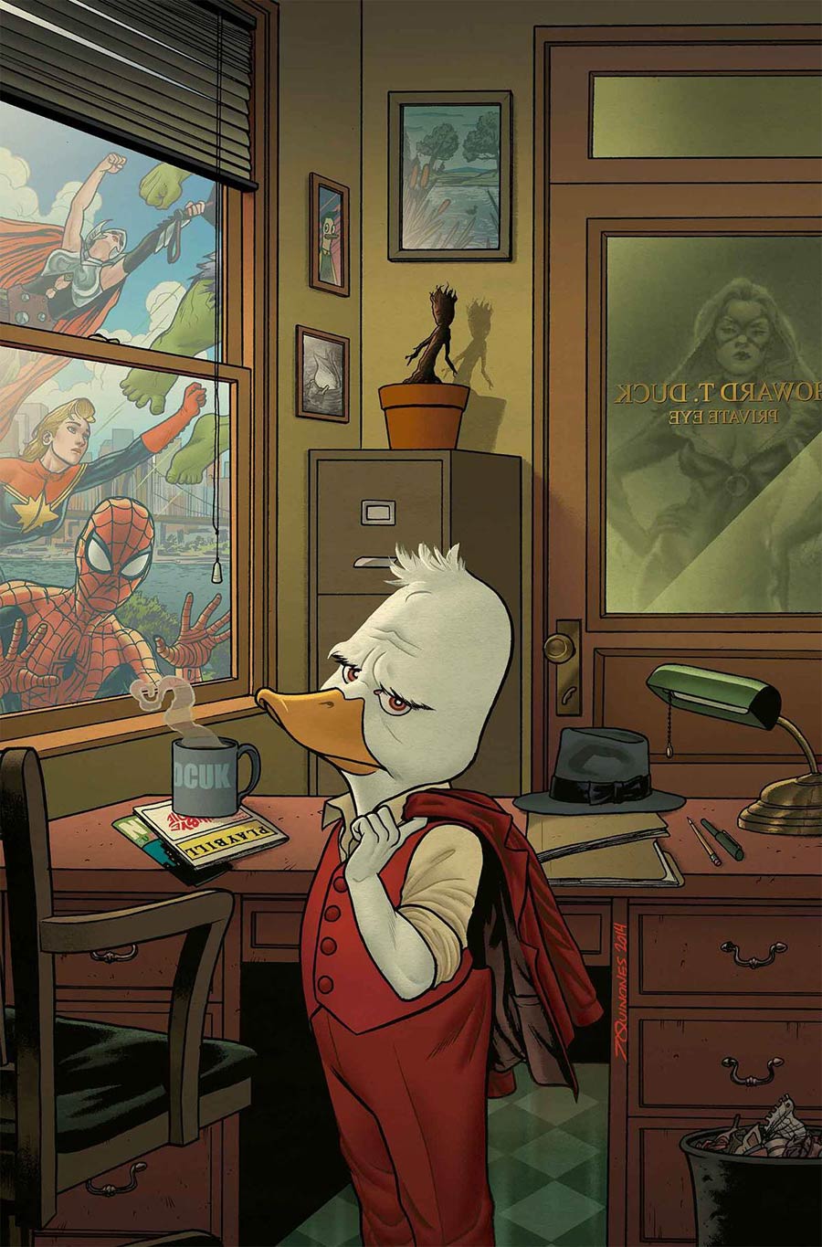 Howard The Duck By Joe Quinones Poster