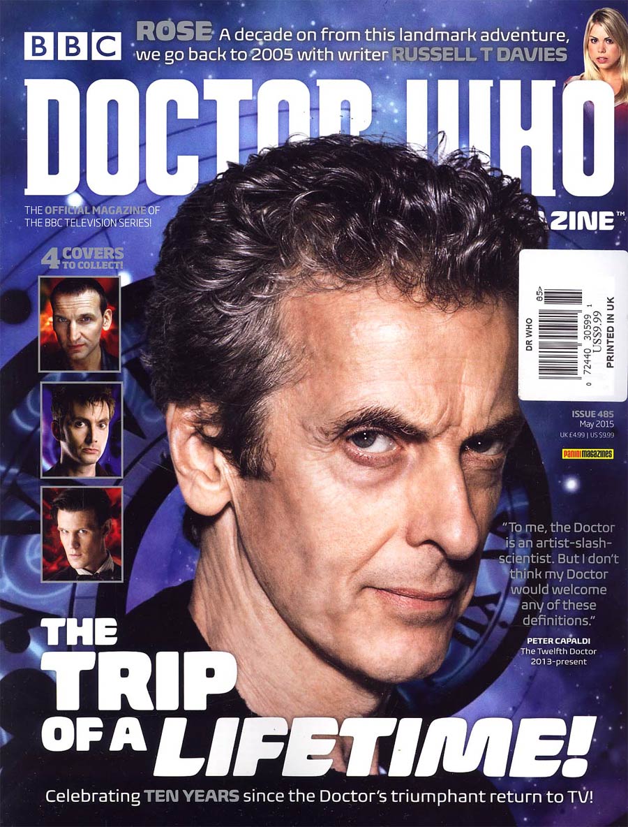 Doctor Who Magazine #485 (Filled Randomly With 1 Of 4 Covers)