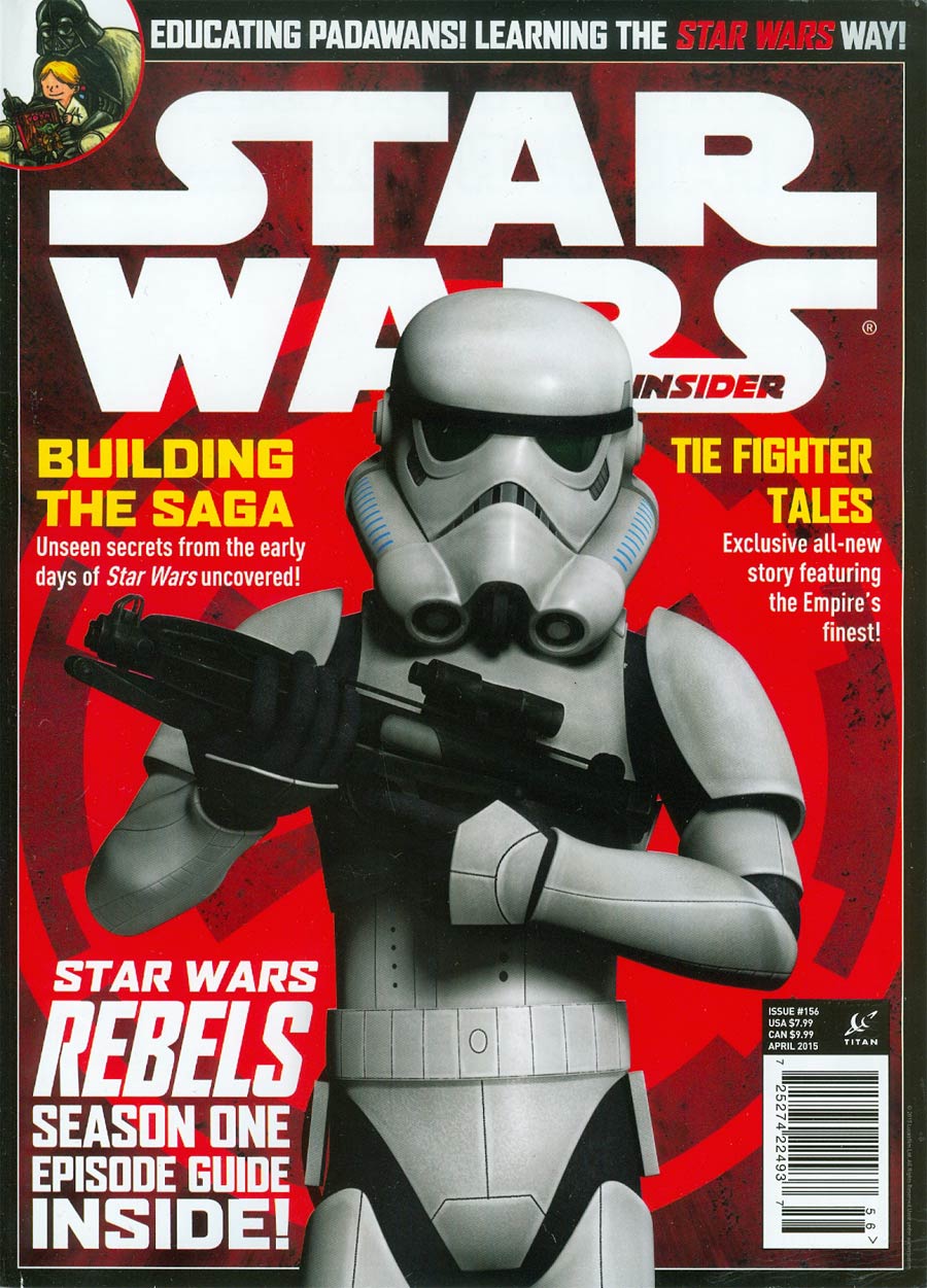 Star Wars Insider #156 Apr 2015 Newsstand Edition