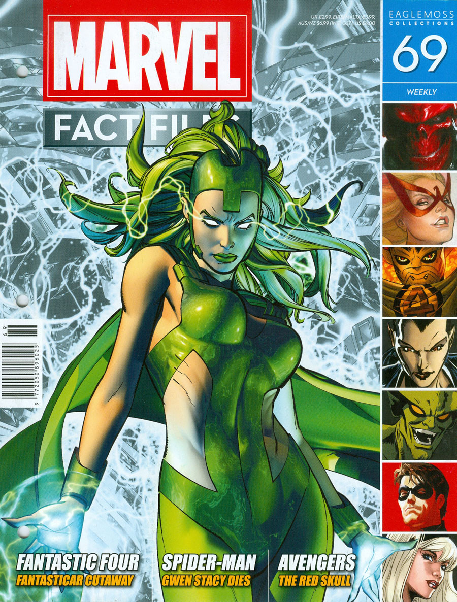 Marvel Fact Files #69 Polaris