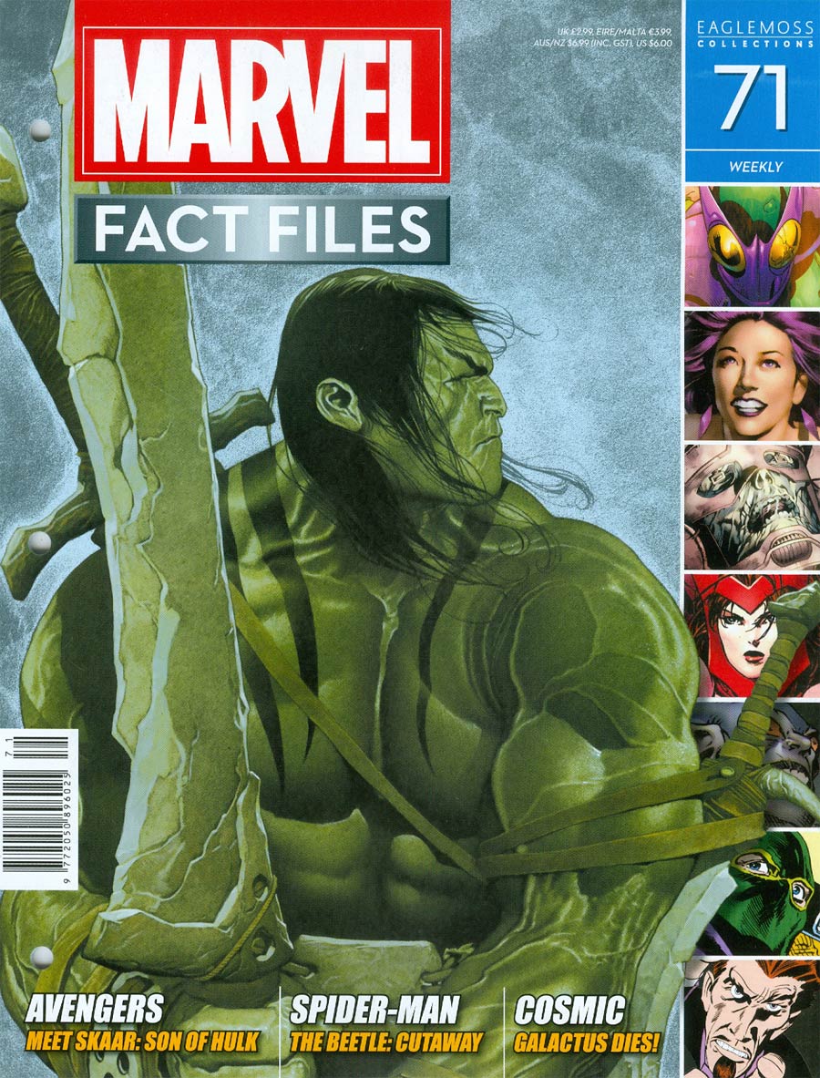 Marvel Fact Files #71 Skaar