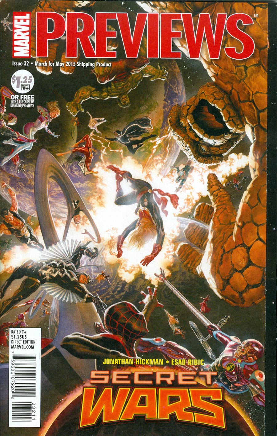 Marvel Previews Vol 2 #32 March 2015
