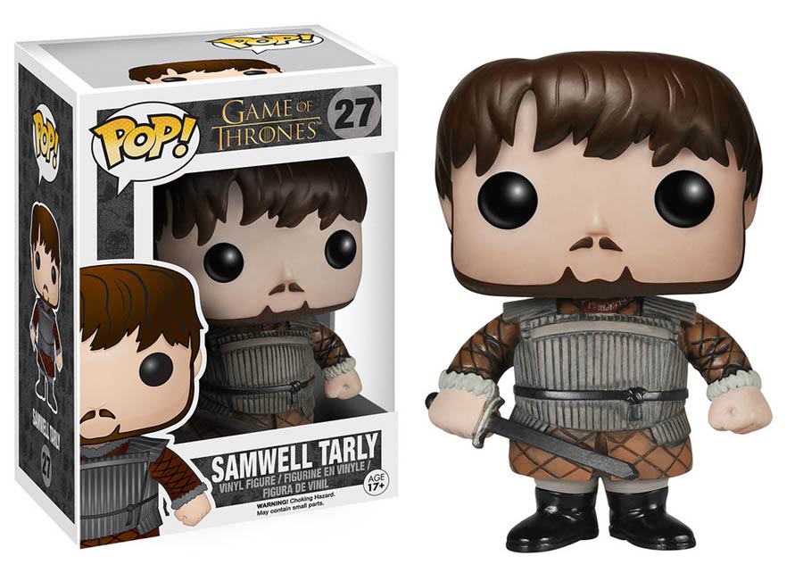 POP Television Game Of Thrones 27 Samwell Tarly Vinyl Figure