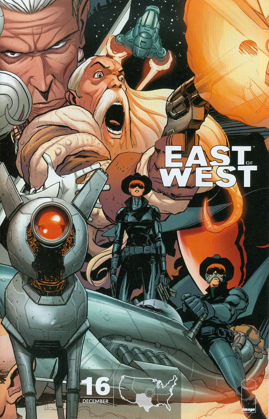 East Of West #16 Cover C Variant Texas Cover