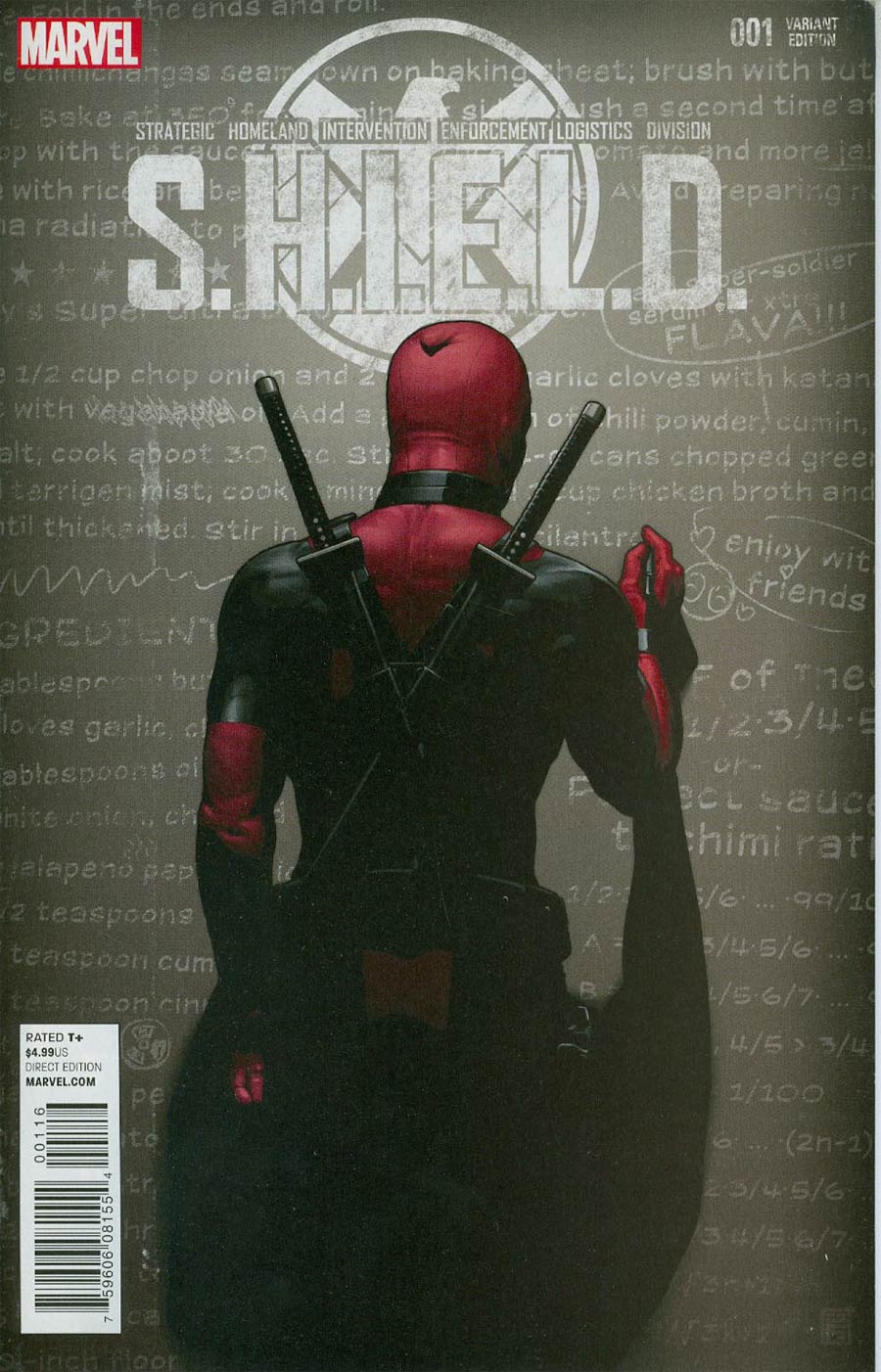 S.H.I.E.L.D. Vol 4 #1 Cover D Variant Deadpool Party Color Cover