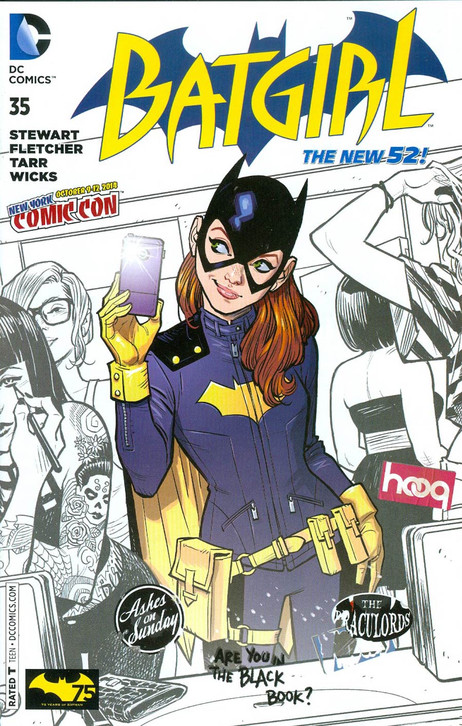 Batgirl Vol 4 #35 Cover E NYCC 2014 Exclusive Cameron Stewart Variant Cover