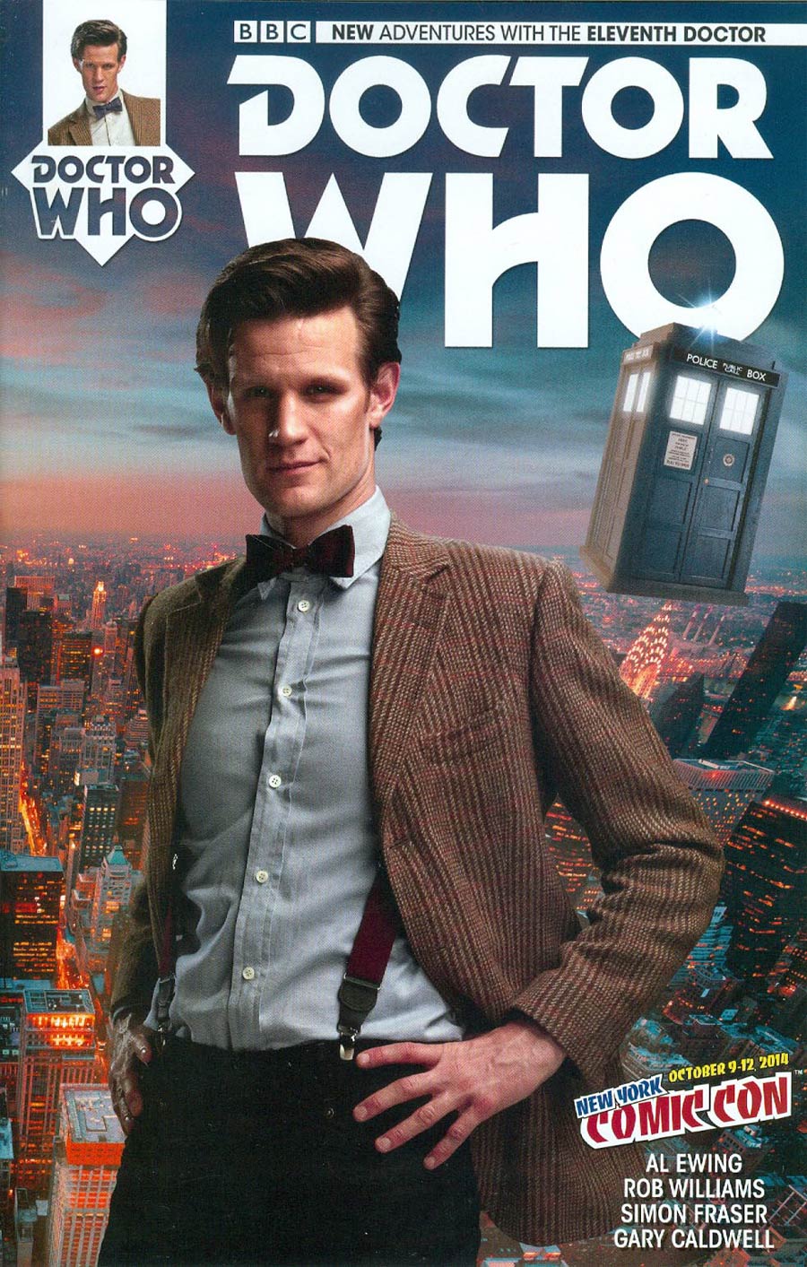 Doctor Who 11th Doctor #1 Cover K NYCC 2014 Exclusive Photo Variant Cover
