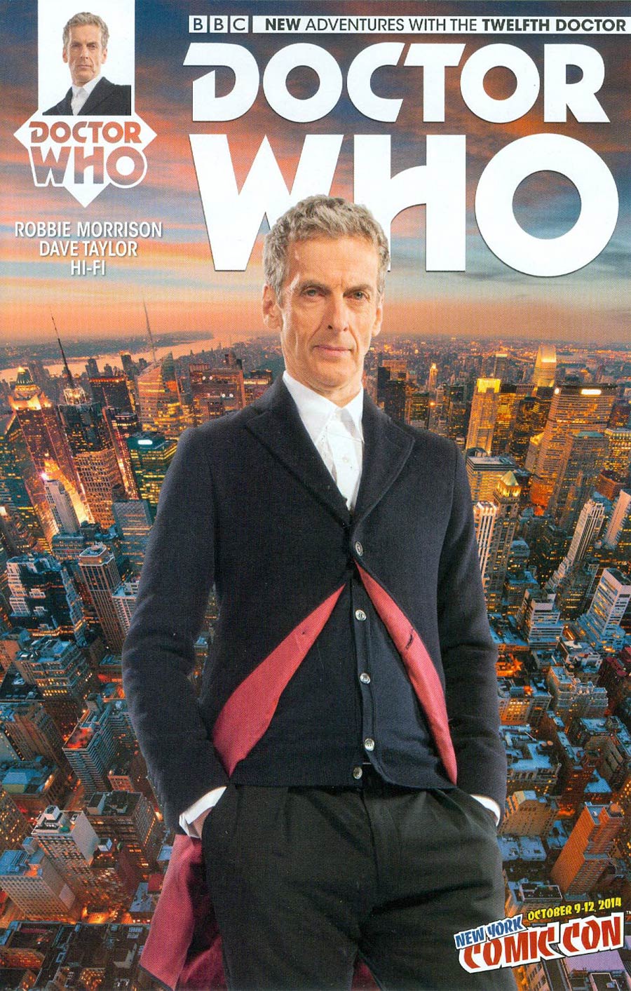 Doctor Who 12th Doctor #1 Cover H NYCC 2014 Exclusive Photo Variant Cover