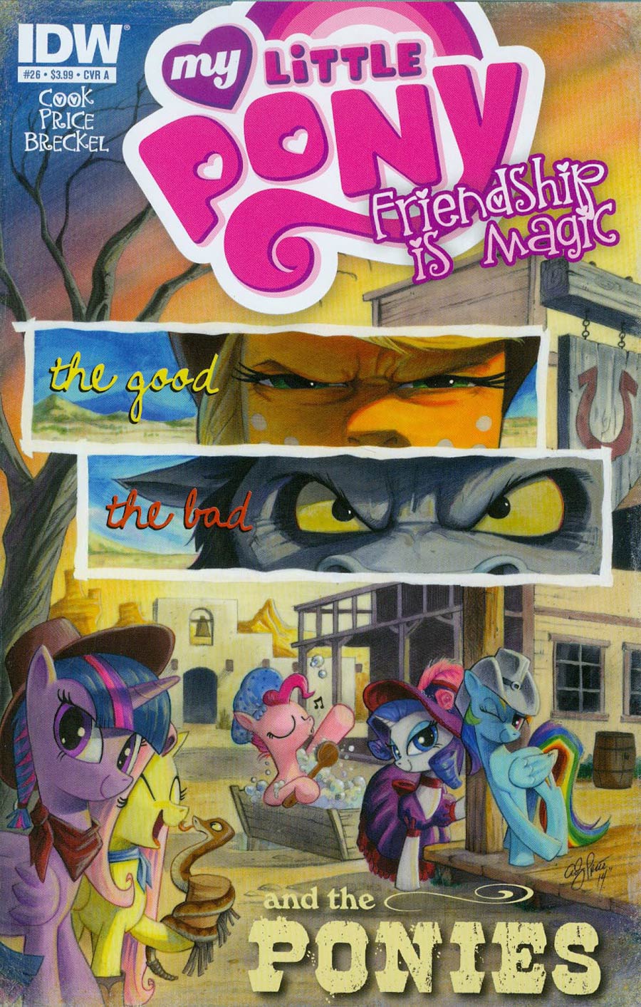 My Little Pony Friendship Is Magic #26 Cover A Regular Andy Price Cover