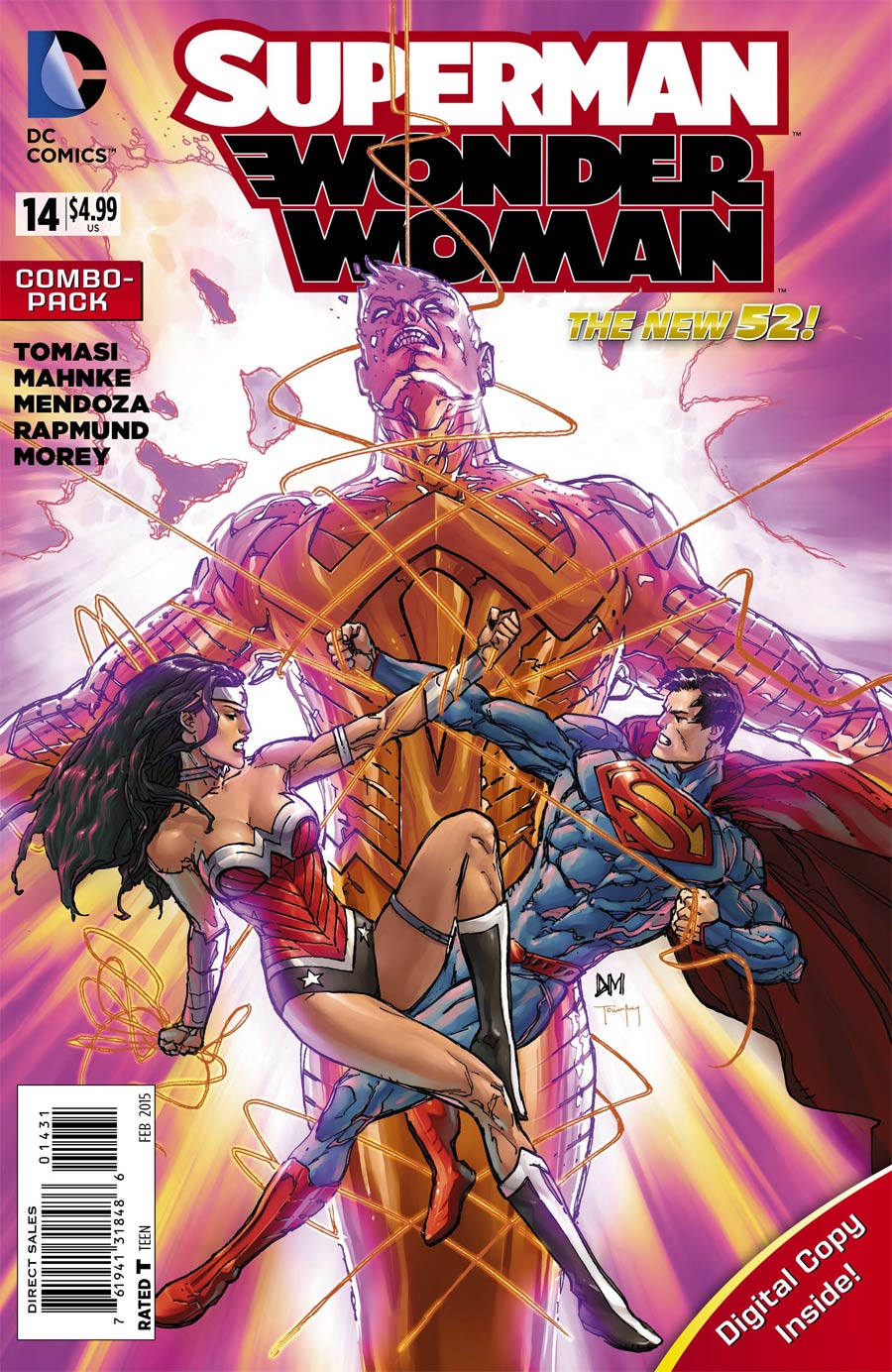 Superman Wonder Woman #14 Cover D Combo Pack Without Polybag
