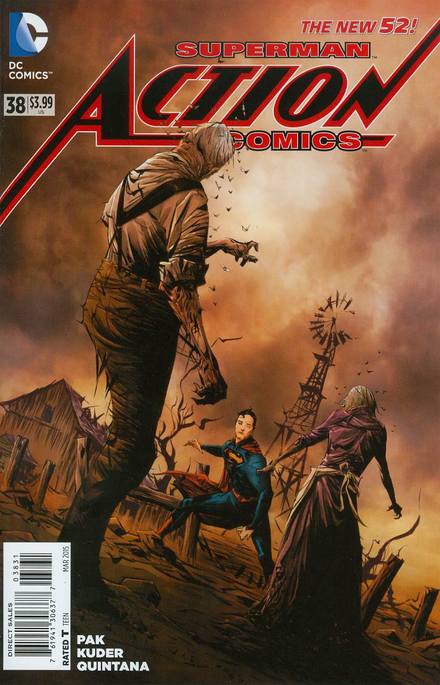 Action Comics Vol 2 #38 Cover C Incentive Jae Lee Variant Cover