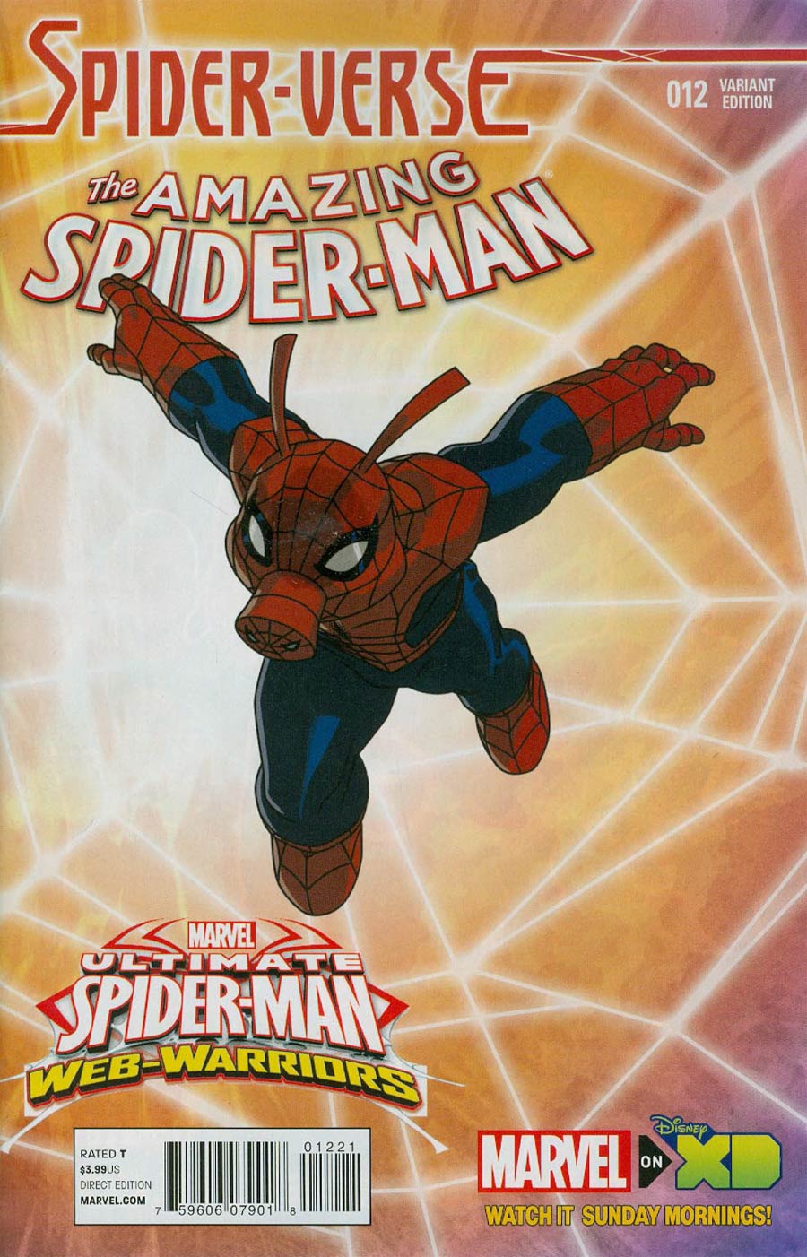 Amazing Spider-Man Vol 3 #12 Cover B Incentive Jeff Wamester Spider-Verse Variant Cover (Spider-Verse Tie-In)
