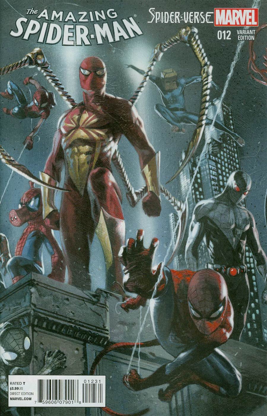 Amazing Spider-Man Vol 3 #12 Cover D Incentive Gabriele Dell Otto Variant Cover (Spider-Verse Tie-In)