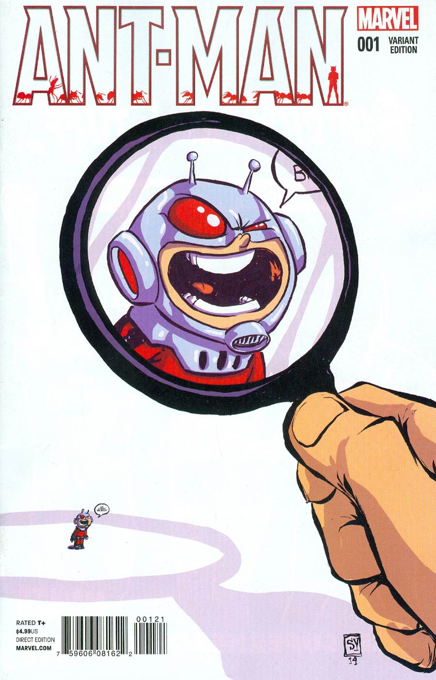 Ant-Man #1 Cover B Variant Skottie Young Baby Cover