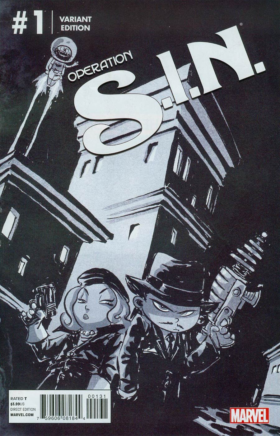 Operation S.I.N. #1 Cover B Variant Skottie Young Baby Cover