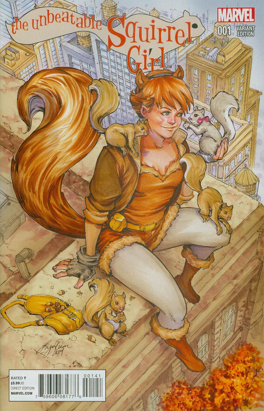 Unbeatable Squirrel Girl #1 Cover C Incentive Siya Oum Variant Cover