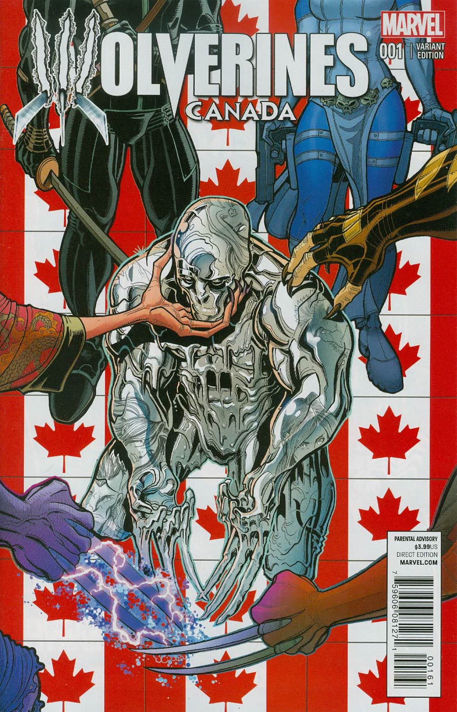 Wolverines #1 Cover D Variant Canada Cover
