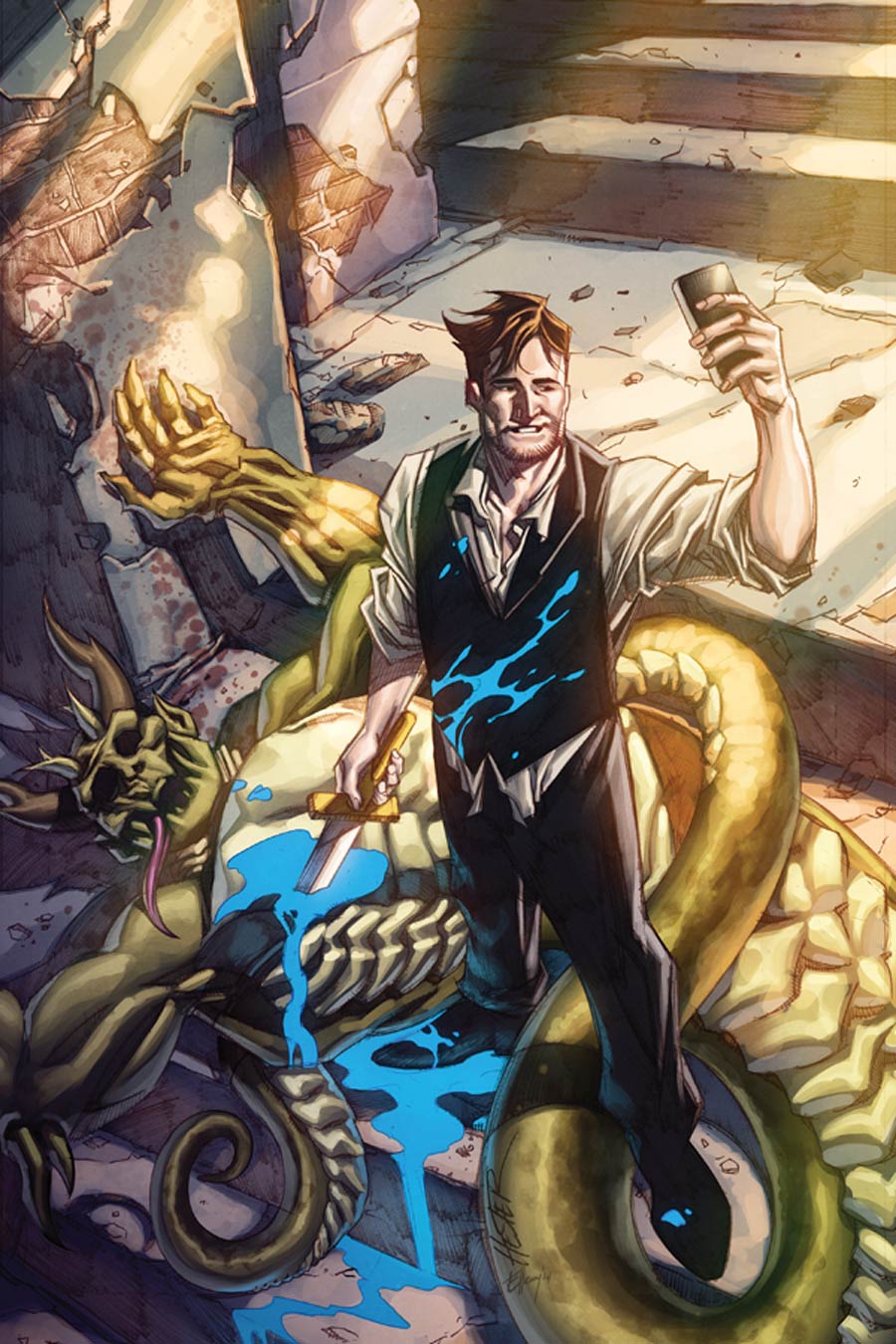 Doctor Spektor Master Of The Occult #3 Cover G High-End Phil Hester Virgin Art Ultra-Limited Variant Cover (ONLY 25 COPIES IN EXISTENCE!)