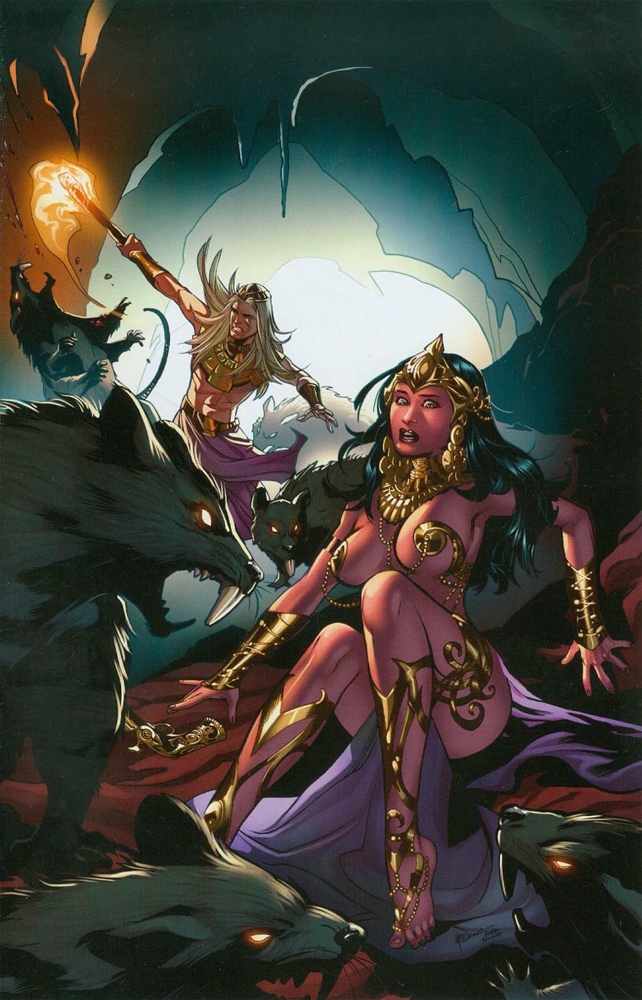 John Carter Warlord Of Mars Vol 2 #3 Cover G Incentive Emanuela Lupacchino Virgin Cover