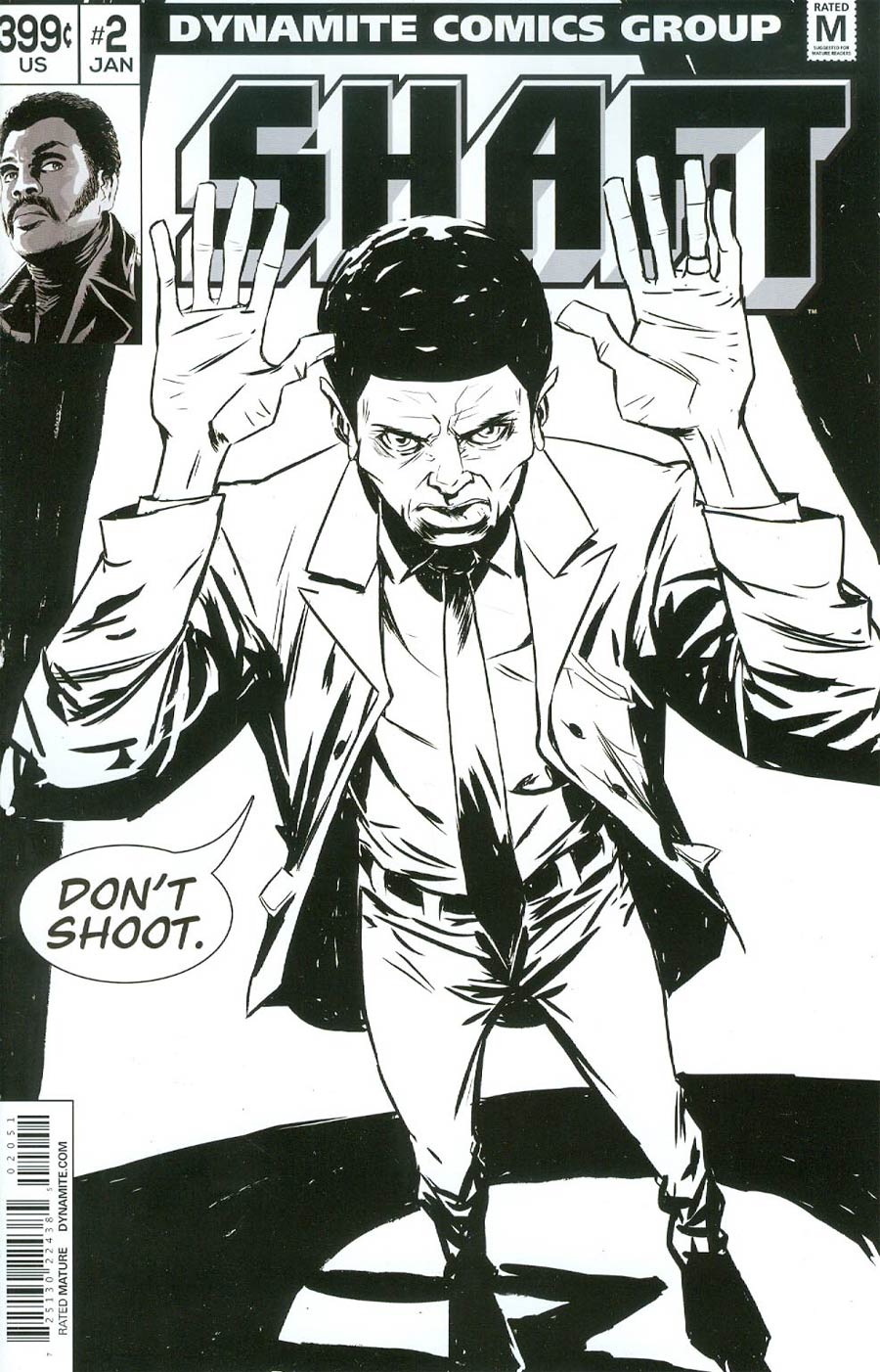 Shaft #2 Cover E Incentive Sanford Greene Black & White Cover