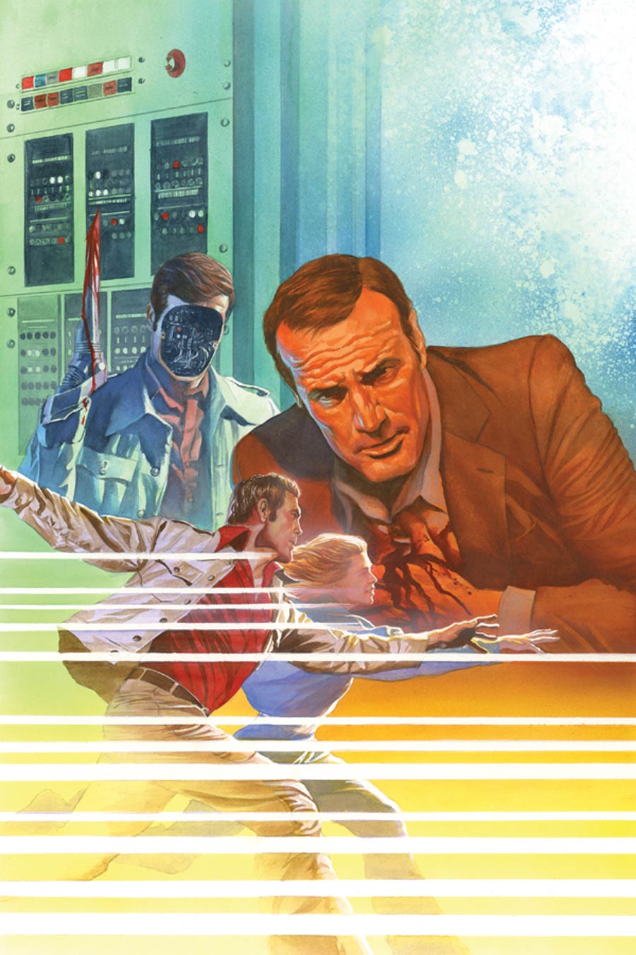 Six Million Dollar Man Season 6 #5 Cover G High-End Alex Ross Virgin Art Ultra-Limited Variant Cover (ONLY 50 COPIES IN EXISTENCE!)