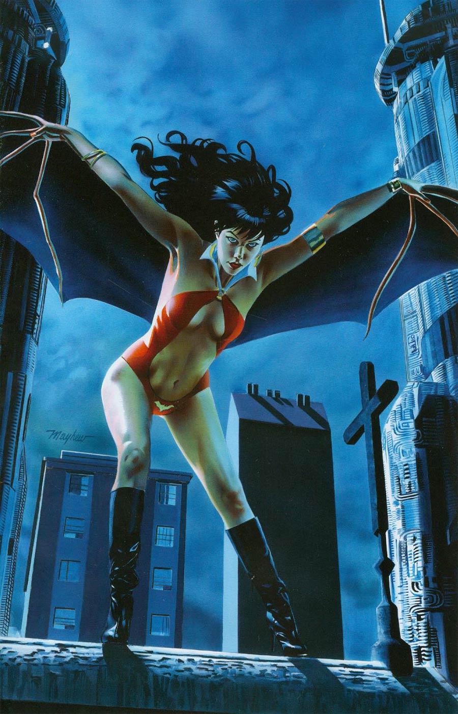 Vampirella Vol 5 #8 Cover D Incentive Mike Mayhew Virgin Cover