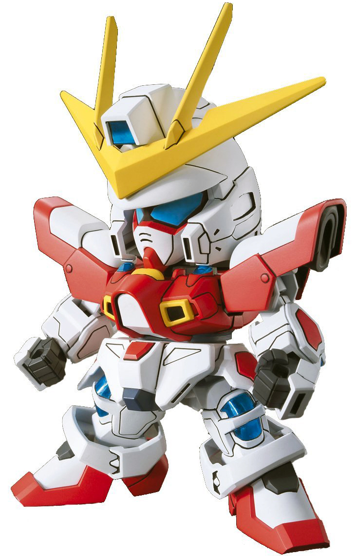 Gundam Super Deformed Kit BB#396 Build Burning Gundam