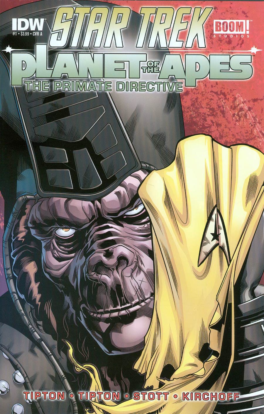 Star Trek Planet Of The Apes #1 Cover A 1st Ptg Regular Rachael Stott Cover