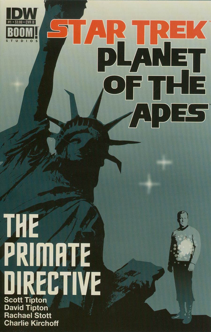 Star Trek Planet Of The Apes #1 Cover B 1st Ptg Regular Juan Ortiz Cover