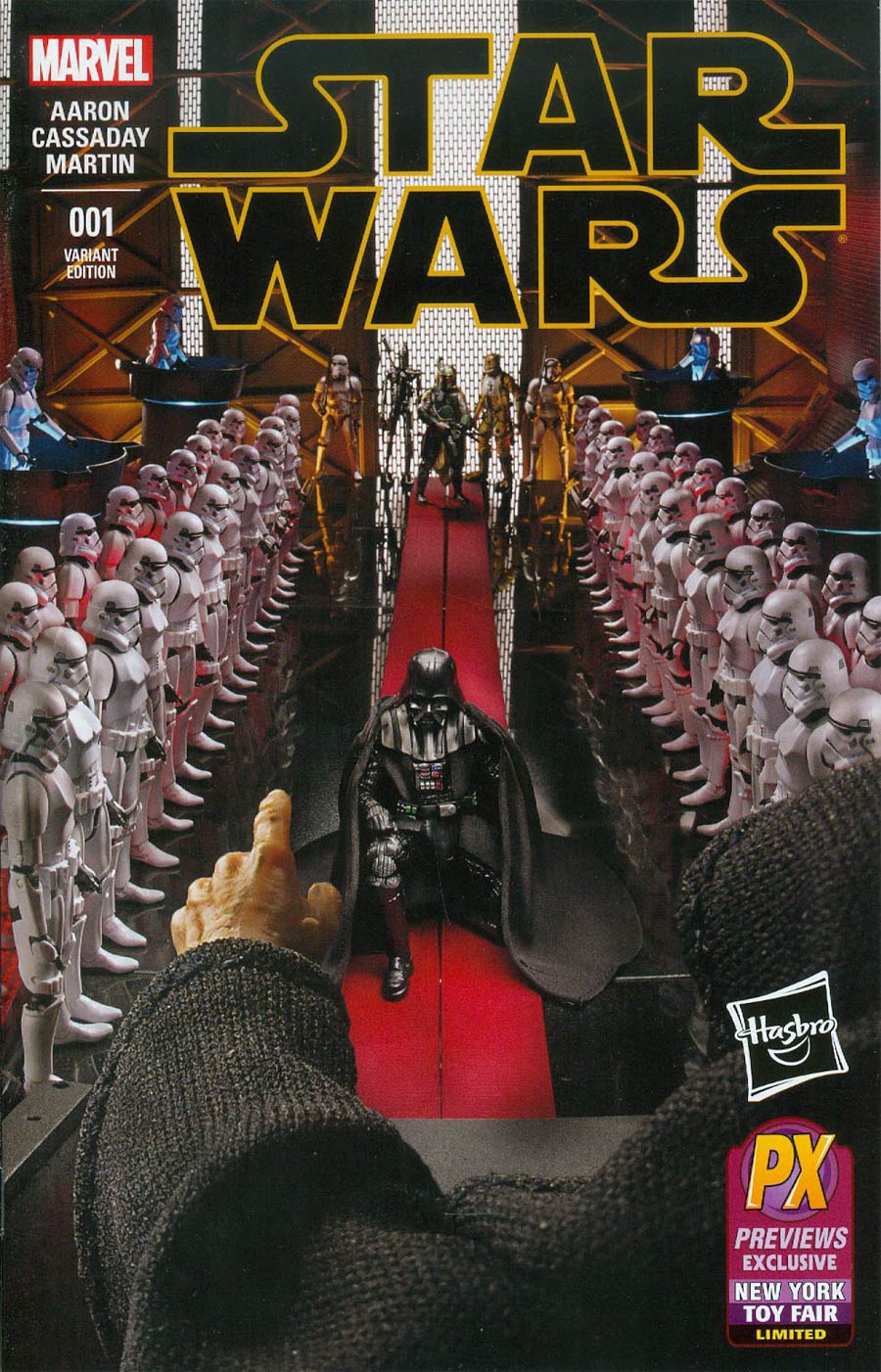 Star Wars Vol 4 #1 Cover L Variant Hasbro Previews Exclusive New York Toy Fair Cover
