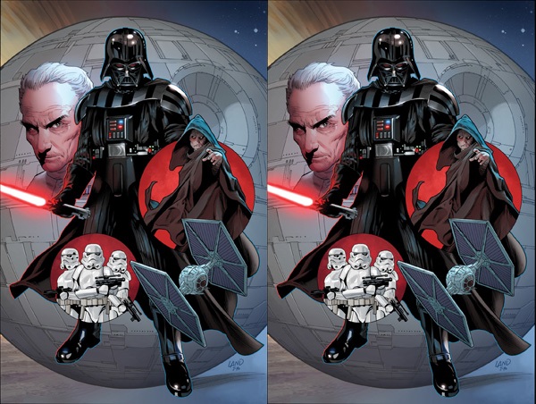 Darth Vader #1 Cover S DF Exclusive Greg Land Connecting Color Variant Cover 2-Copy Pack