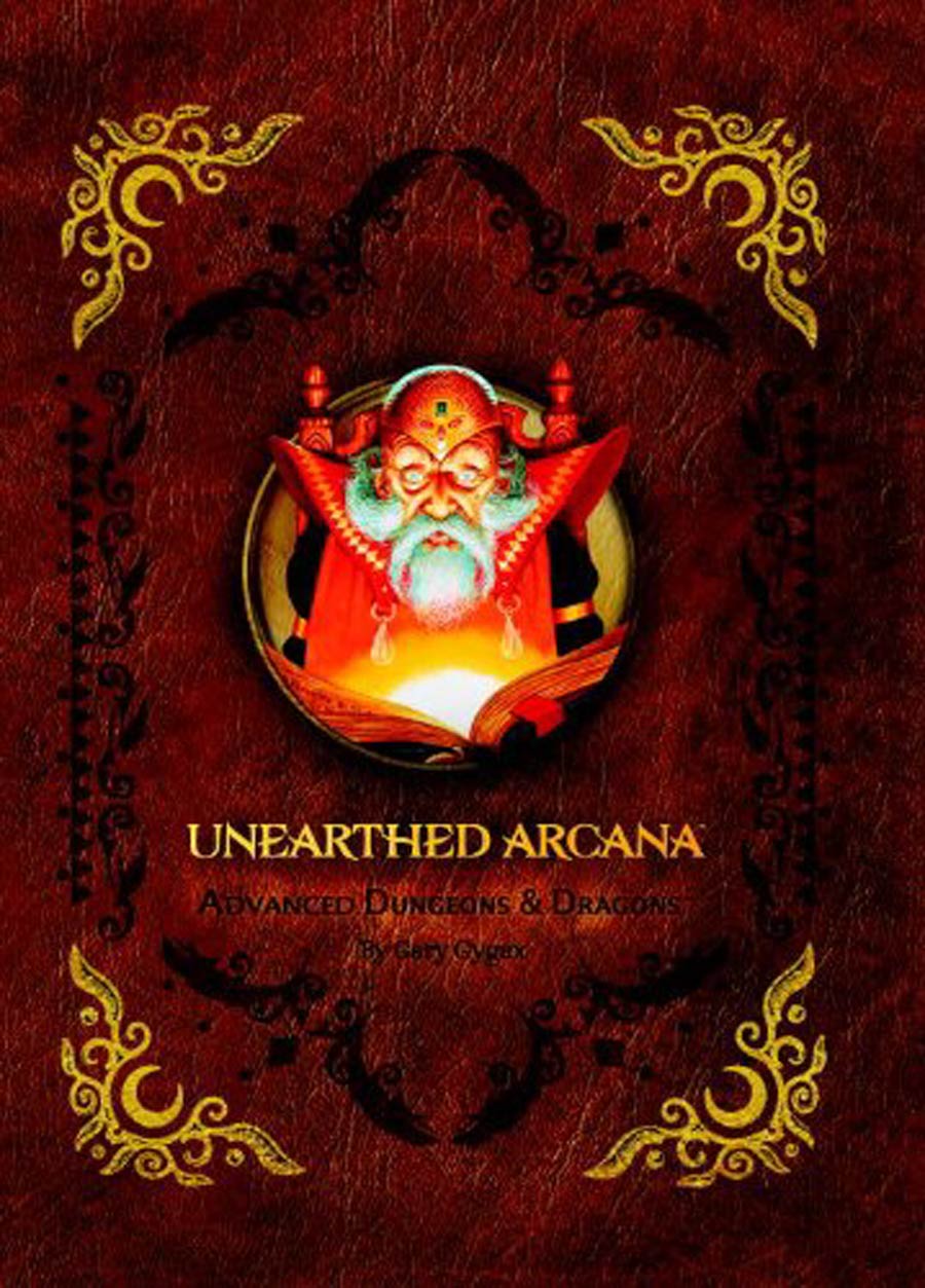 Unearthed Arcana Advanced Dungeons & Dragons Premium 1st Edition HC