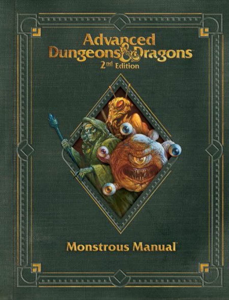 Advanced Dungeons & Dragons 2nd Edition Monstrous Manual Premium HC