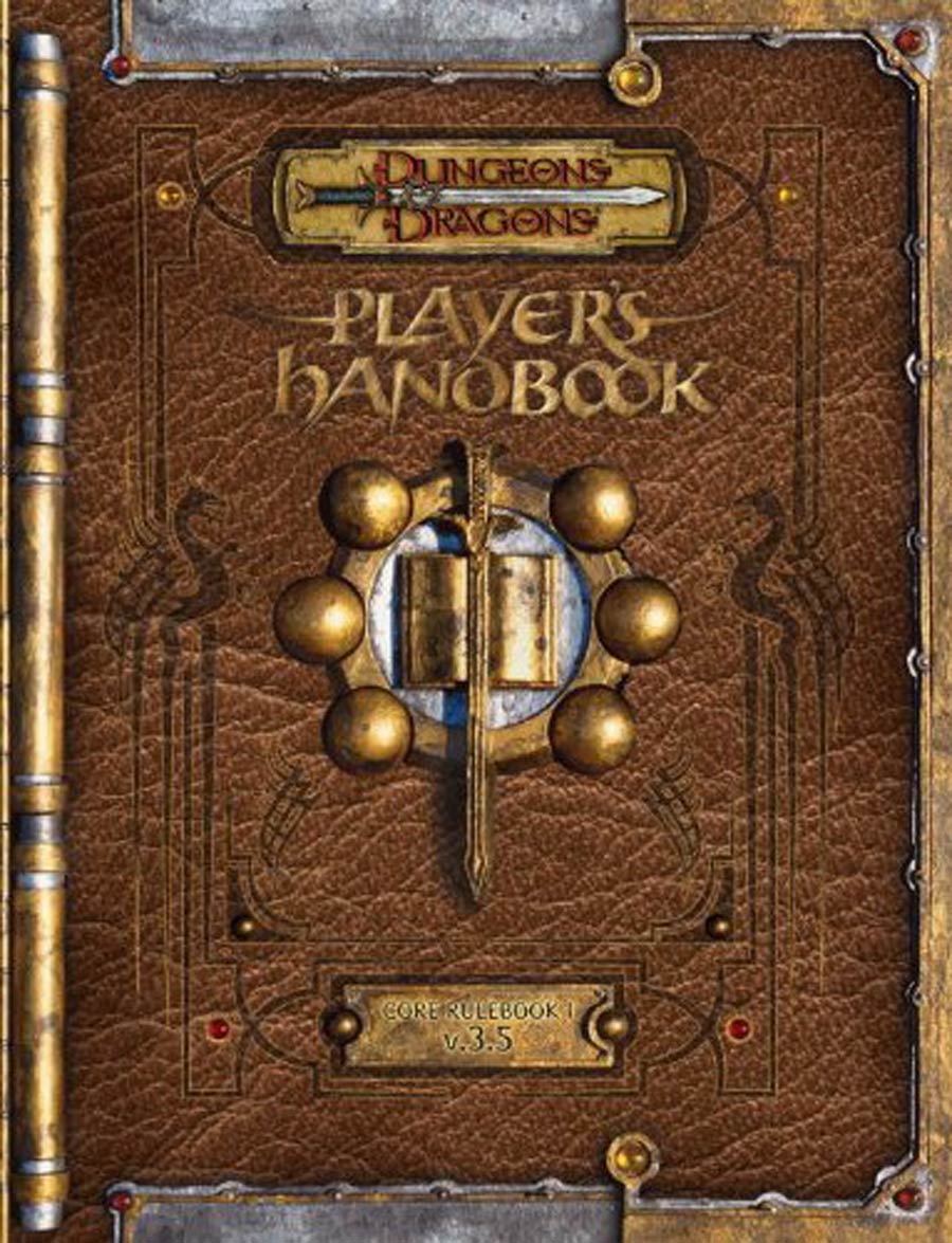 Dungeons & Dragons Players Handbook With Errata Core Rulebook I Version 3.5 HC