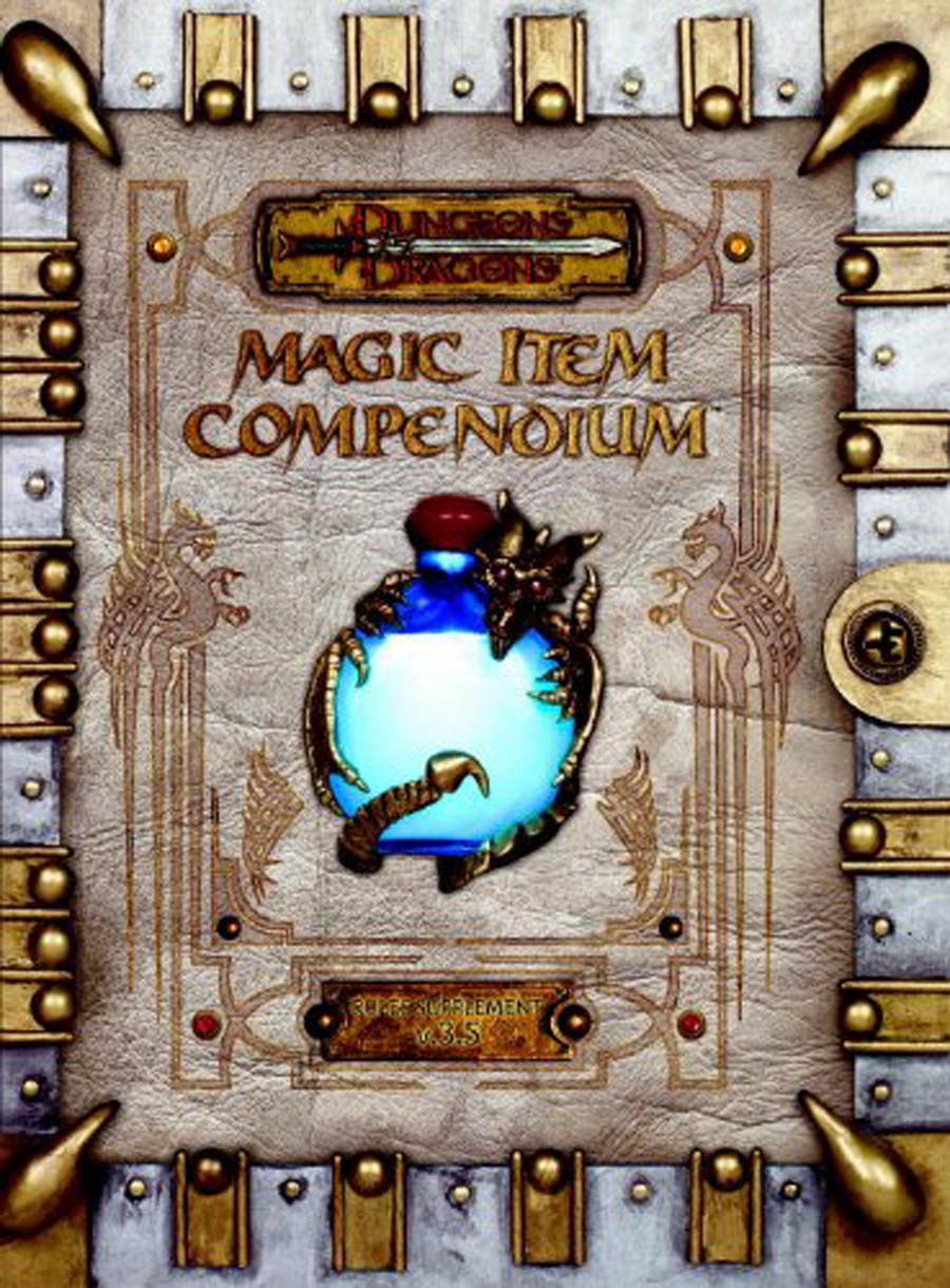 Dungeons & Dragons Magic Item Compendium Rules Supplement Version 3.5 Premium HC