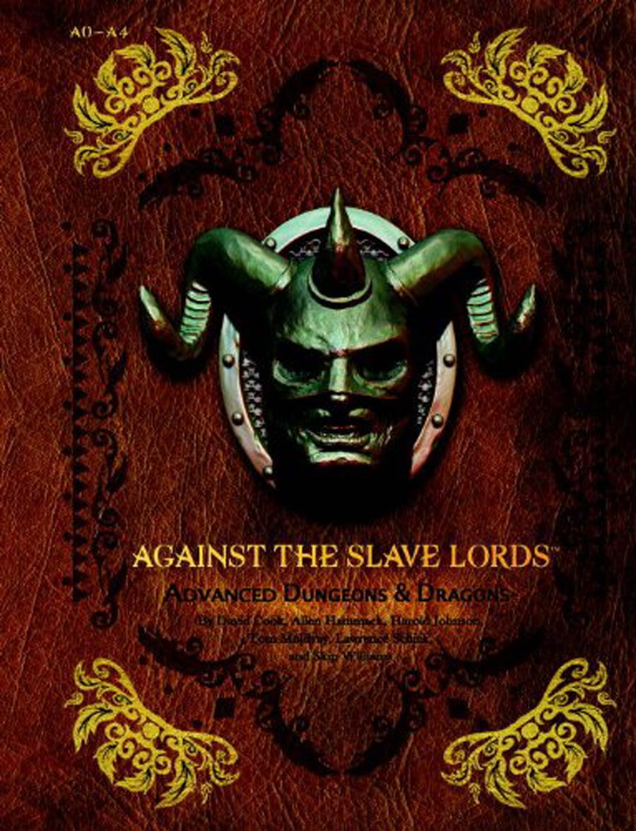 Advanced Dungeons & Dragons Against The Slave Lords A Series Classic Adventure Compilation HC