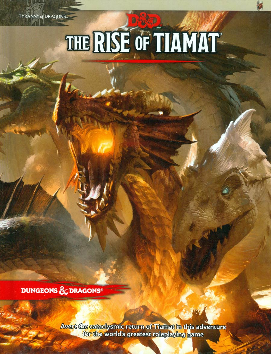 Dungeons & Dragons Adventure Rise Of Tiamat HC
